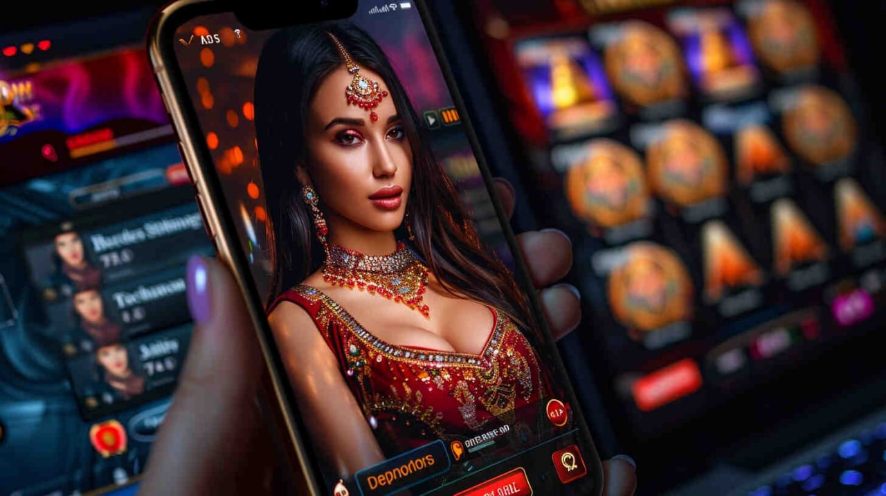 Colorful themed slot section within 555 app for adult Bangladesh players